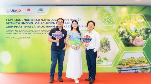 Gemadept Representatives Attend Greenhouse Gas Inventory Training for Sustainable Development