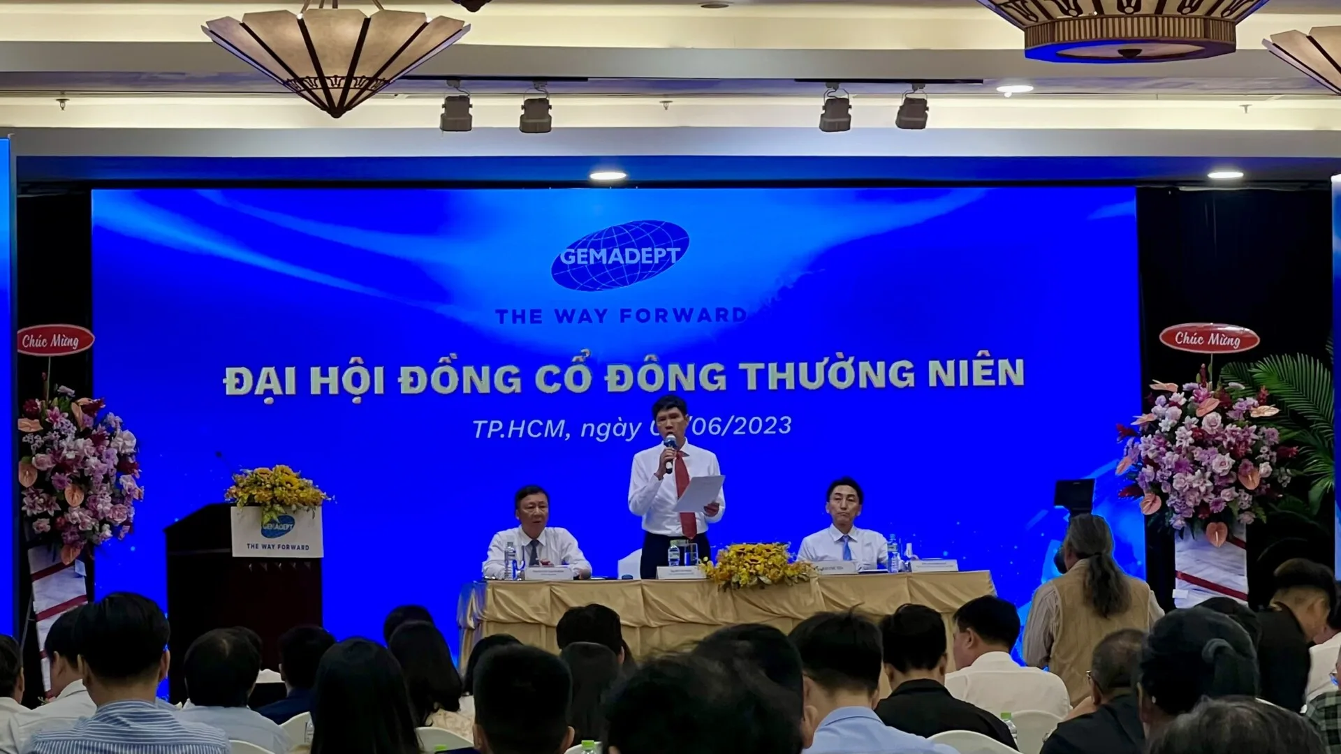 Gemadept General Meeting of Shareholders 2023: Continue the plan to expand Gemalink Port and Nam Dinh Vu Port