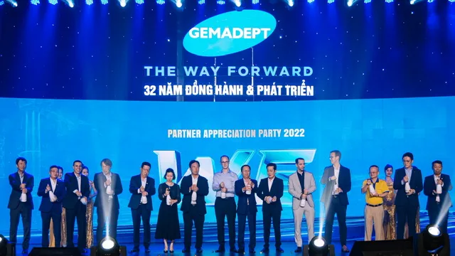 Gemadept celebrated Appreciation Party 2022 with partners and customers for 32 years of companionship and development
